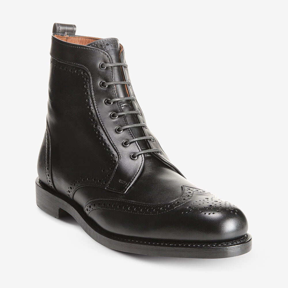 Allen Edmonds Dalton Wingtip Kleid Stiefel Herren Schwarz | Deutschland-1074289