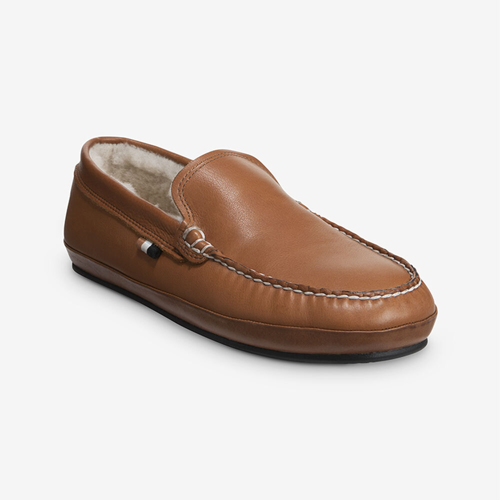 Allen Edmonds Edison Slipper Herren Braun | Deutschland-0469821