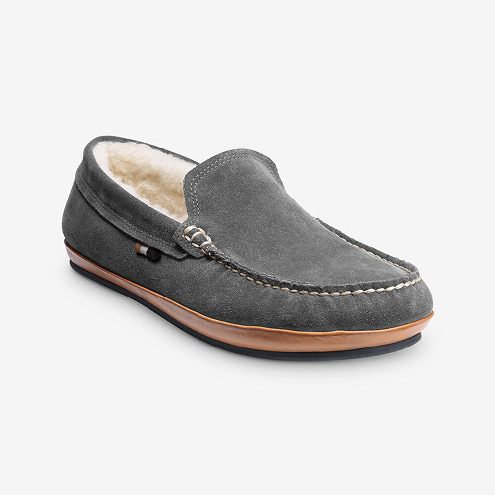 Allen Edmonds Edison Slipper Herren Dunkelgrau | Deutschland-7635829