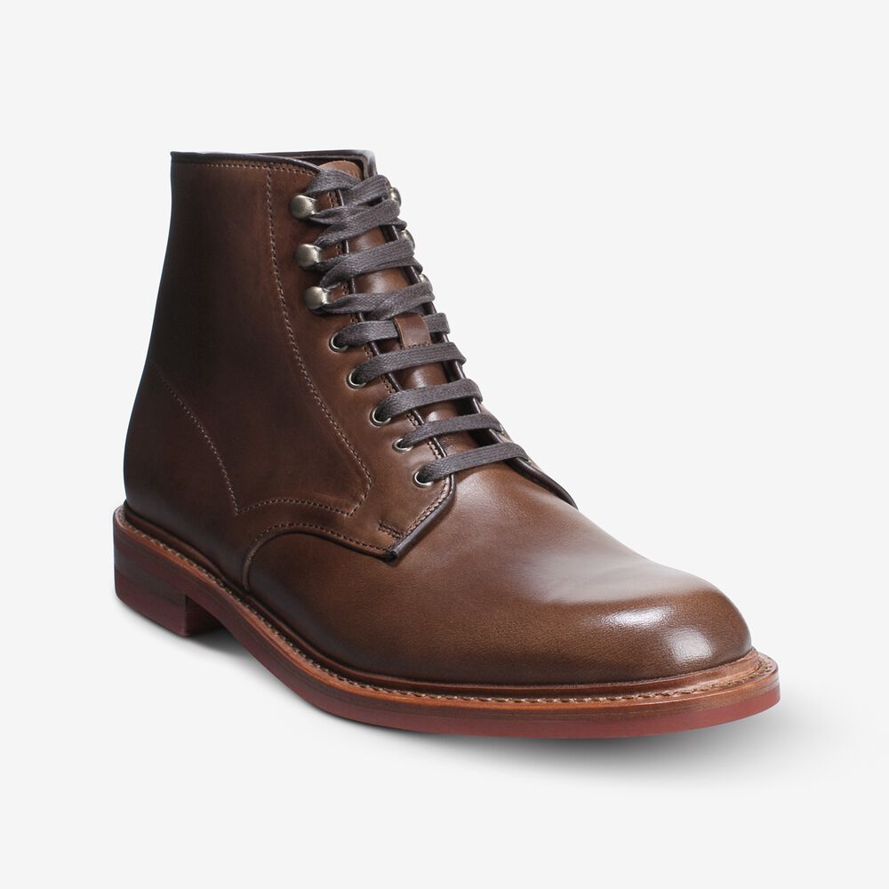 Allen Edmonds Higgins Mill Freizeitstiefel Herren Beige Rot | Deutschland-1639280