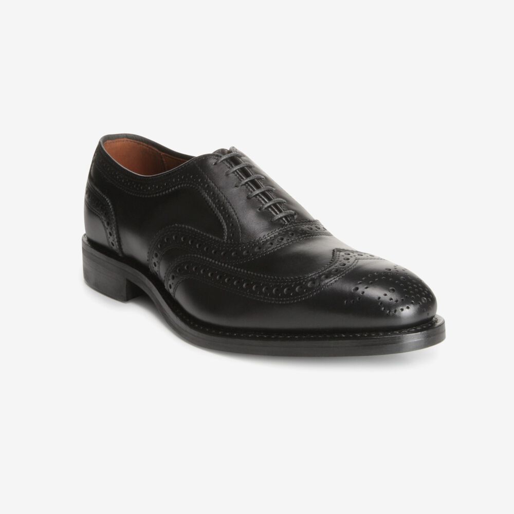 Allen Edmonds McAllister Wingtip Lederschuhe Herren Schwarz | Deutschland-4120769