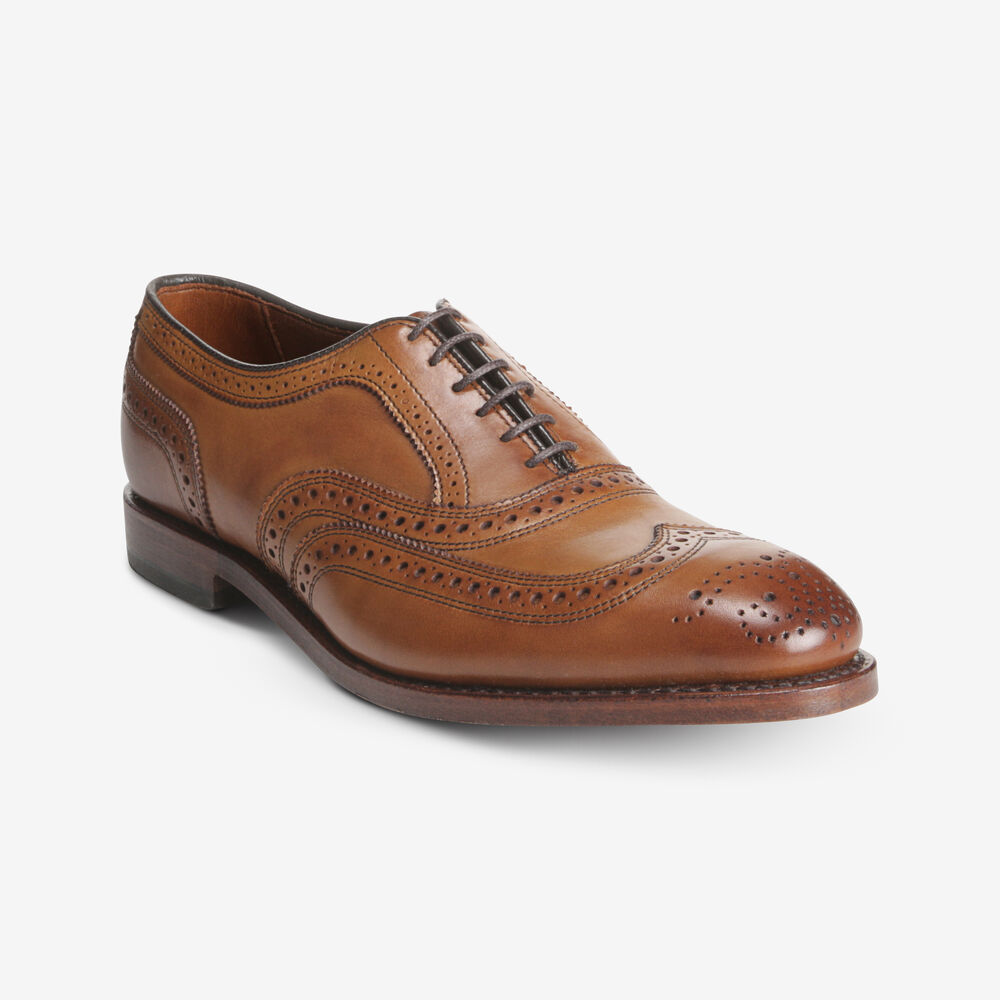 Allen Edmonds McAllister Wingtip Lederschuhe Herren Braun | Deutschland-8435769