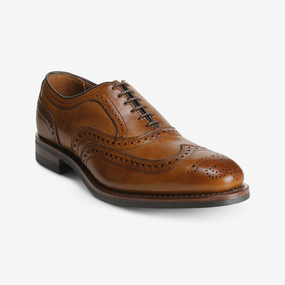 Allen Edmonds McAllister Wingtip Lederschuhe Herren Braun | Deutschland-9534172