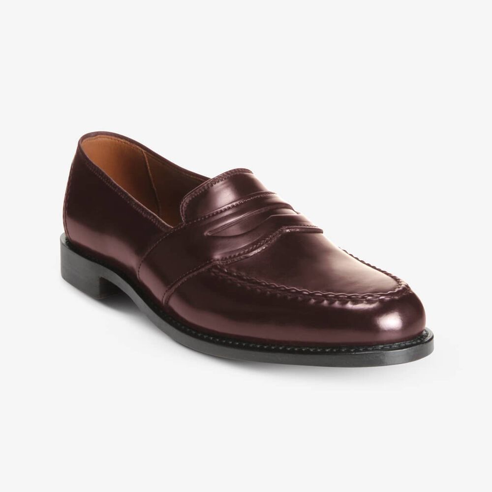 Allen Edmonds Randolph Lederschuhe Herren Bordeaux | Deutschland-6245791