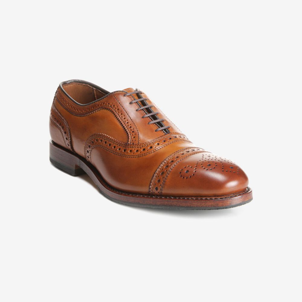 Allen Edmonds Strand Oxford Herren Braun | Deutschland-1039284