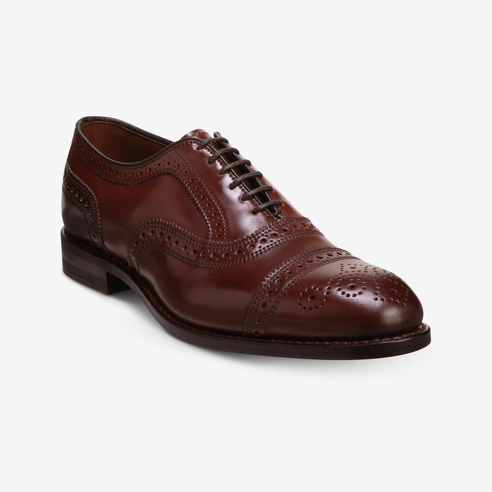 Allen Edmonds Strand Oxford Herren Rot | Deutschland-4816207