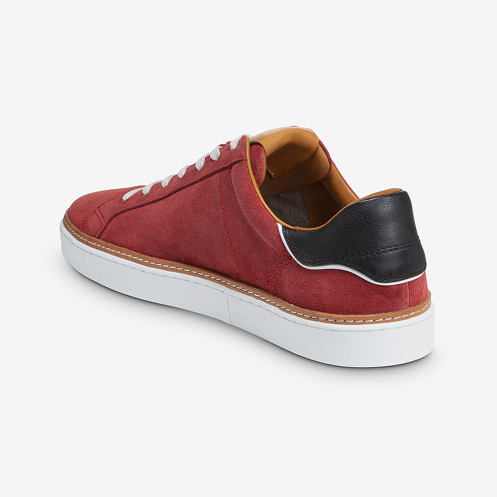 Allen Edmonds Alpha Sneakers Herren Rot | Deutschland-6403215