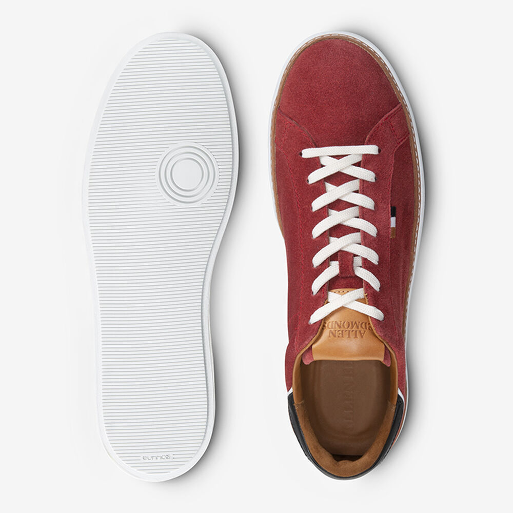 Allen Edmonds Alpha Sneakers Herren Rot | Deutschland-6403215