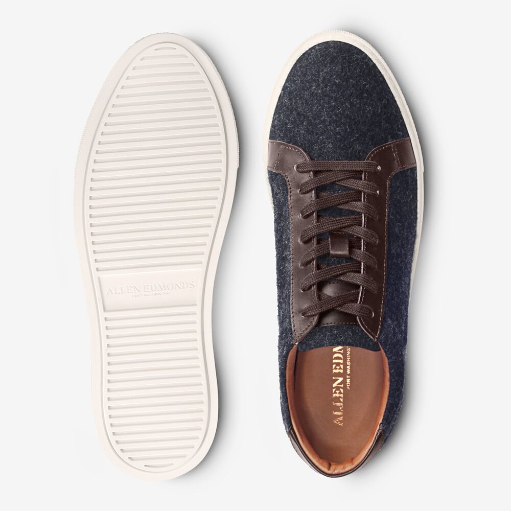 Allen Edmonds Courtside Sneakers Herren Grau | Deutschland-7143508