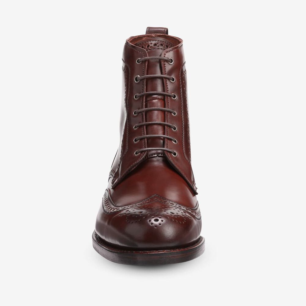 Allen Edmonds Dalton Shell Cordovan Kleid Stiefel Herren Rot | Deutschland-1304582