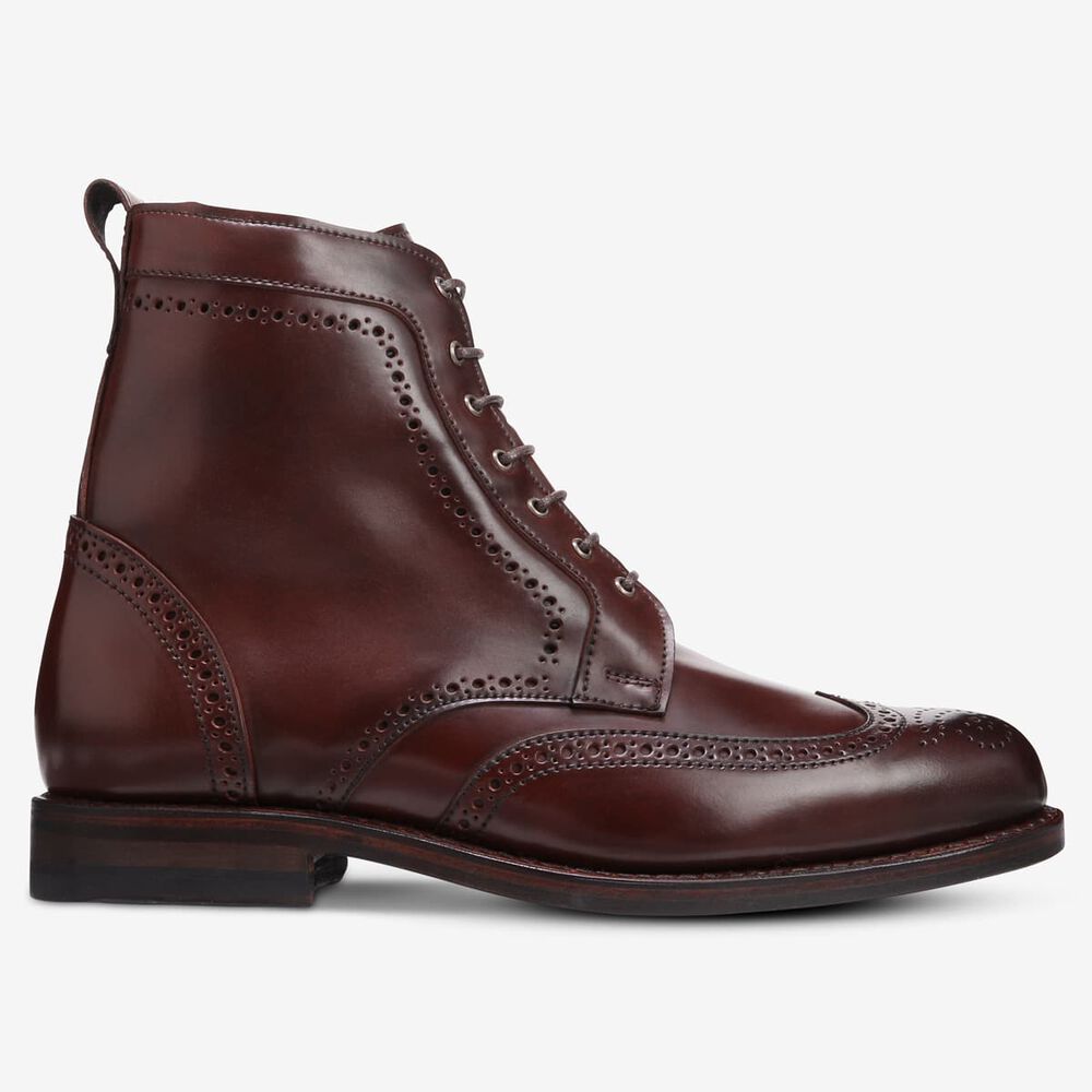 Allen Edmonds Dalton Shell Cordovan Kleid Stiefel Herren Rot | Deutschland-1304582