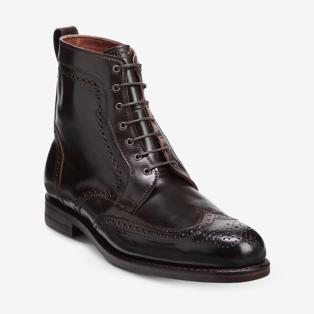 Allen Edmonds Dalton Shell Cordovan Kleid Stiefel Herren Braun | Deutschland-8104357