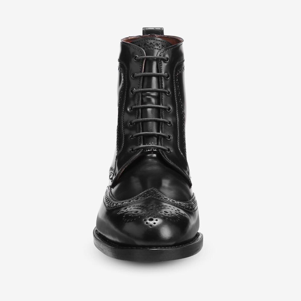 Allen Edmonds Dalton Shell Cordovan Kleid Stiefel Herren Schwarz | Deutschland-9258613