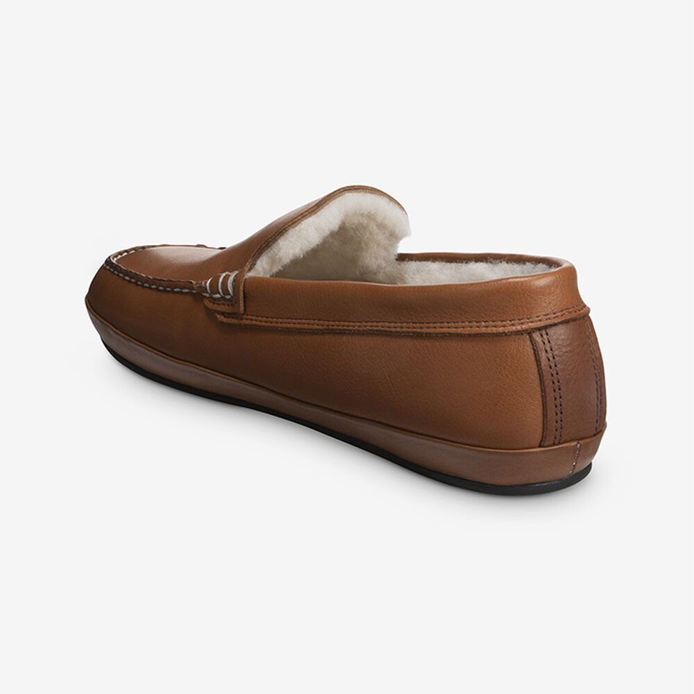 Allen Edmonds Edison Slipper Herren Braun | Deutschland-0469821