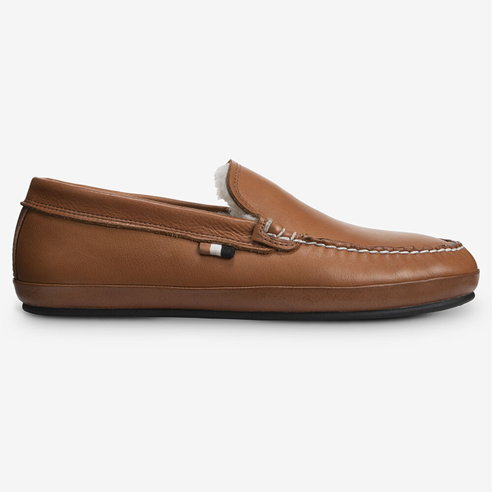 Allen Edmonds Edison Slipper Herren Braun | Deutschland-0469821