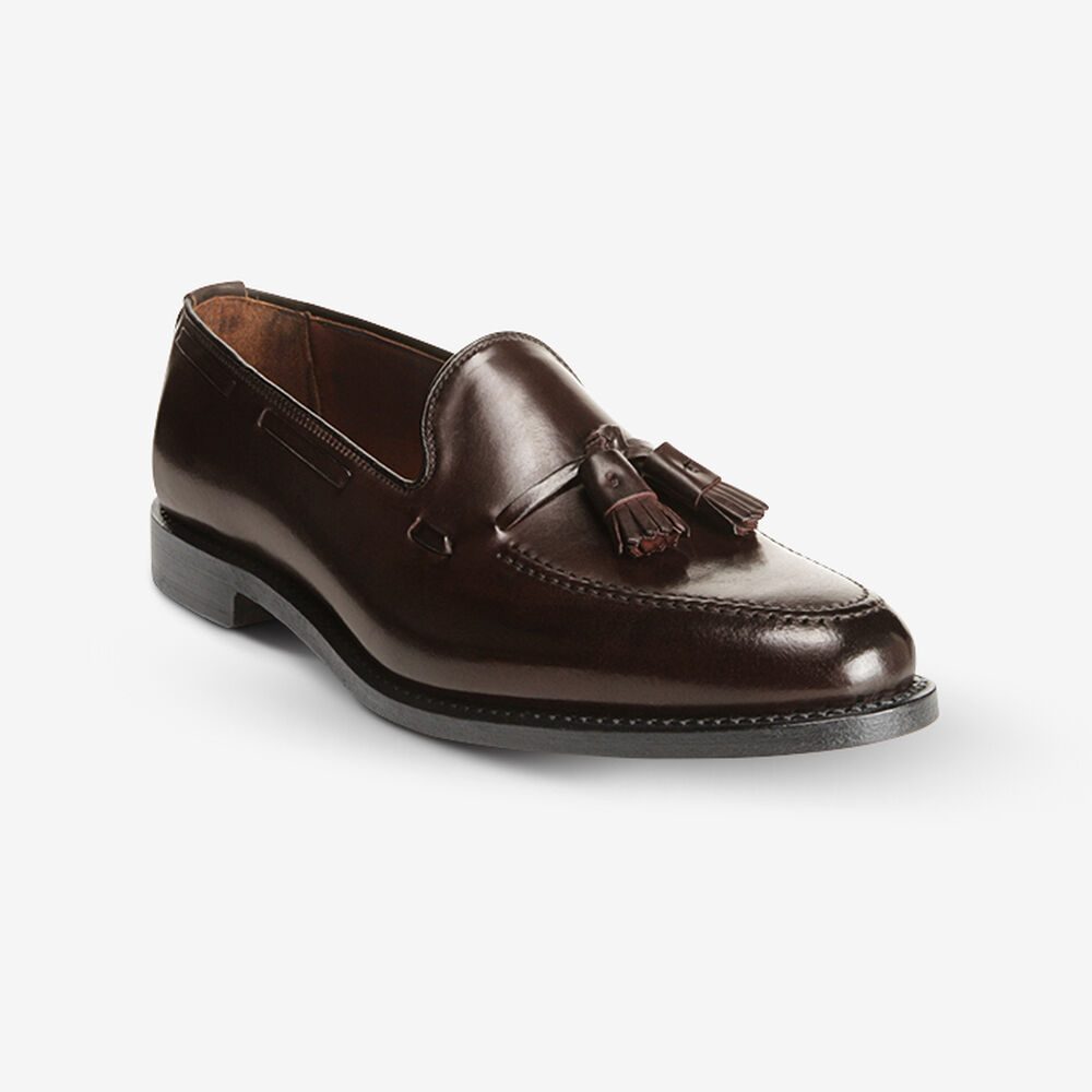 Allen Edmonds Grayson Shell Cordovan Loafers Herren Braun | Deutschland-5412690