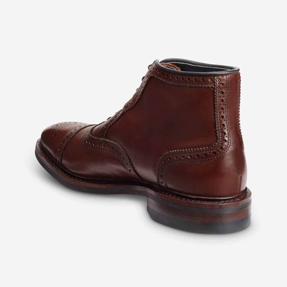 Allen Edmonds Hamilton Kleid Stiefel Herren Rot | Deutschland-9378165