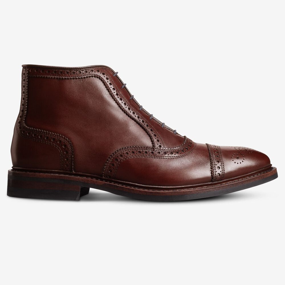 Allen Edmonds Hamilton Kleid Stiefel Herren Rot | Deutschland-9378165