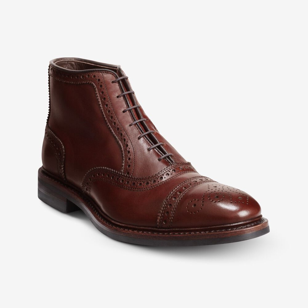 Allen Edmonds Hamilton Kleid Stiefel Herren Rot | Deutschland-9378165