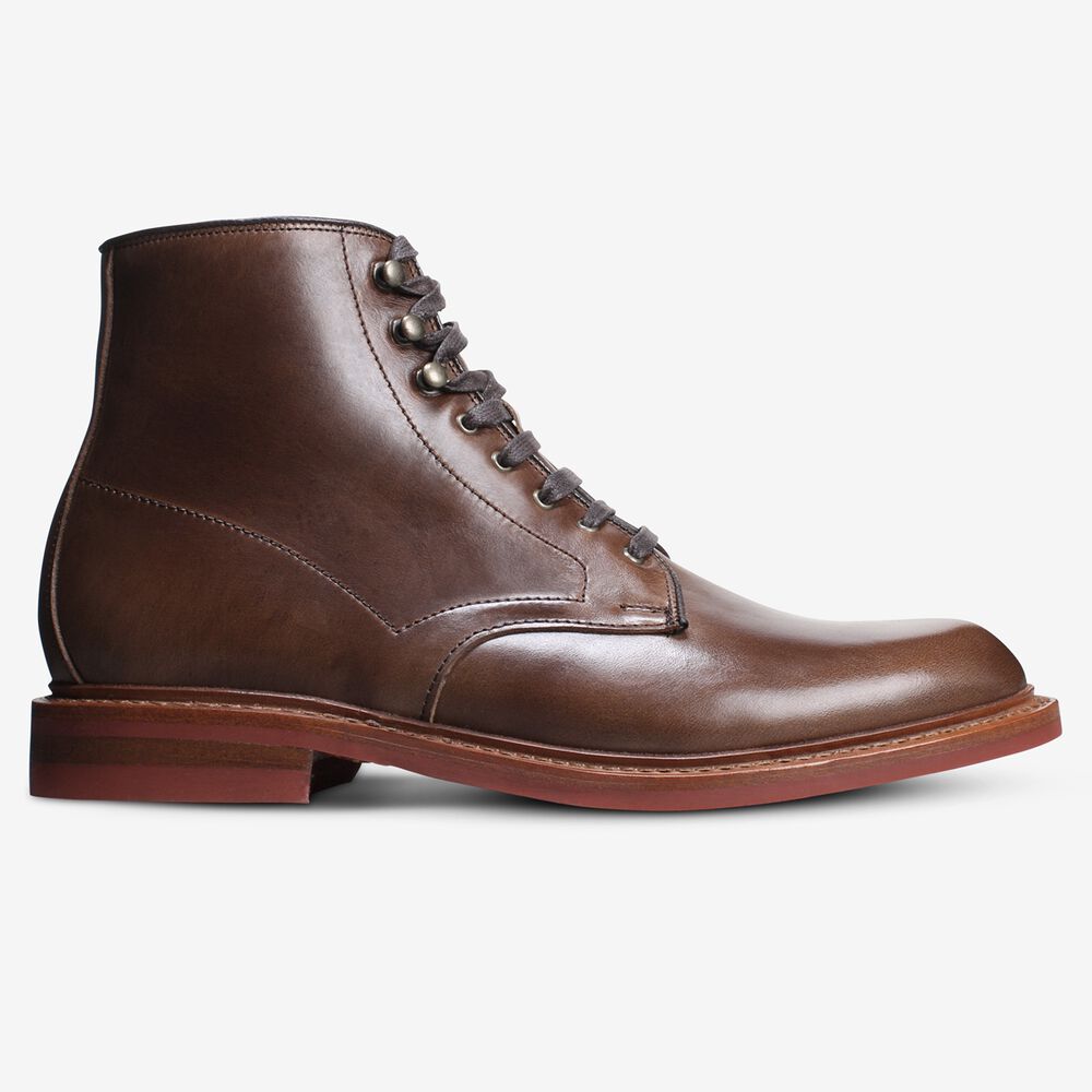 Allen Edmonds Higgins Mill Freizeitstiefel Herren Beige Rot | Deutschland-1639280