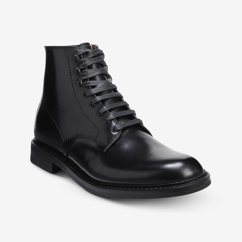 Allen Edmonds Higgins Mill Kleid Stiefel Herren Schwarz | Deutschland-7532049