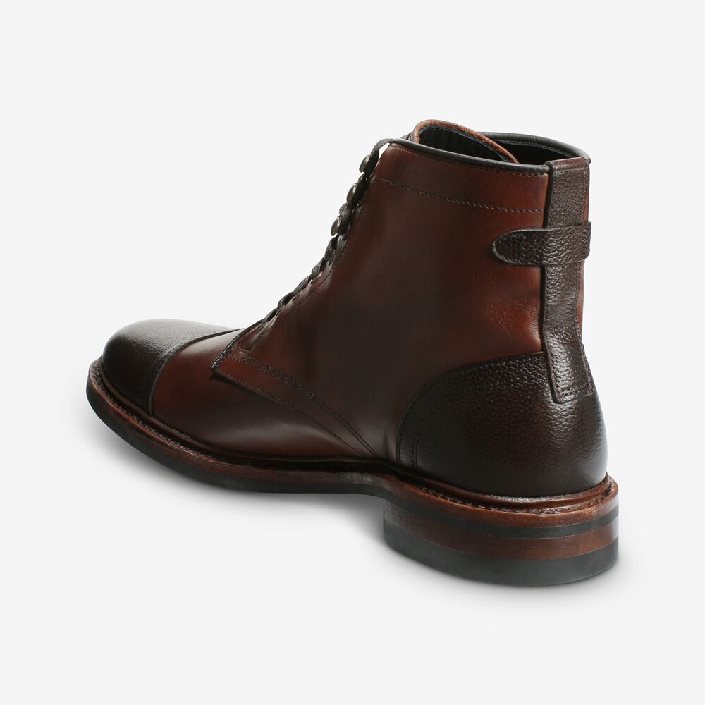 Allen Edmonds Landon Kleid Stiefel Herren Red/Brown | Deutschland-6304578