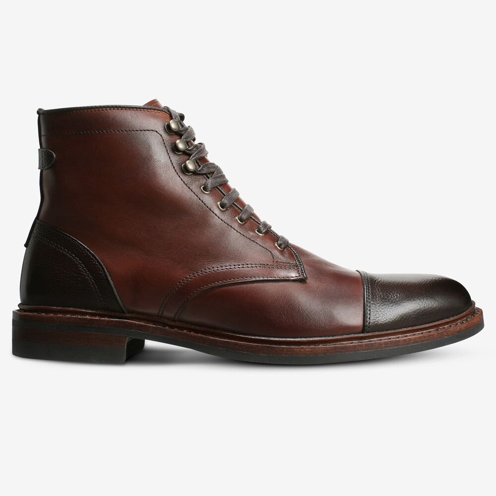 Allen Edmonds Landon Kleid Stiefel Herren Red/Brown | Deutschland-6304578