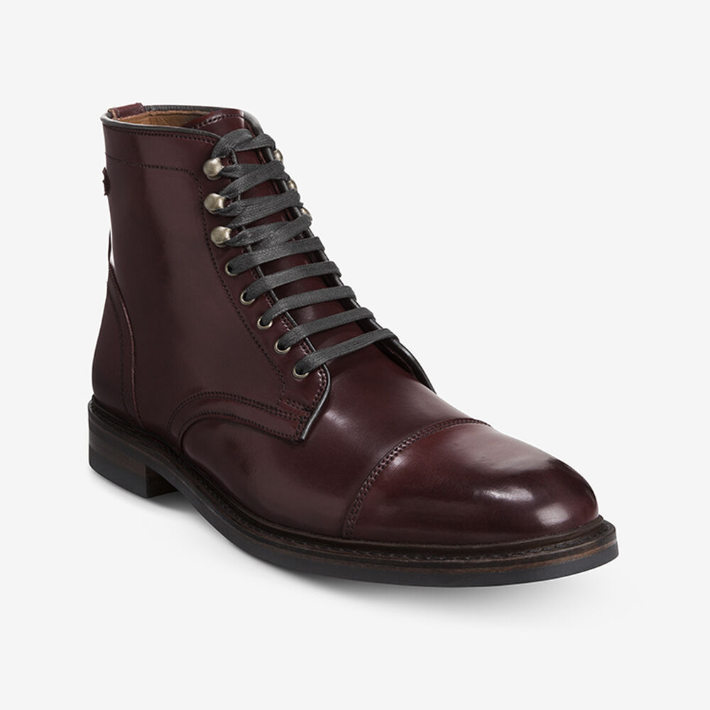 Allen Edmonds Landon Shell Cordovan Kleid Stiefel Herren Bordeaux | Deutschland-0853426