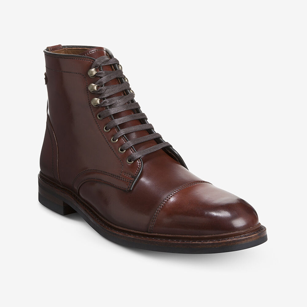 Allen Edmonds Landon Shell Cordovan Kleid Stiefel Herren Rot | Deutschland-3602978