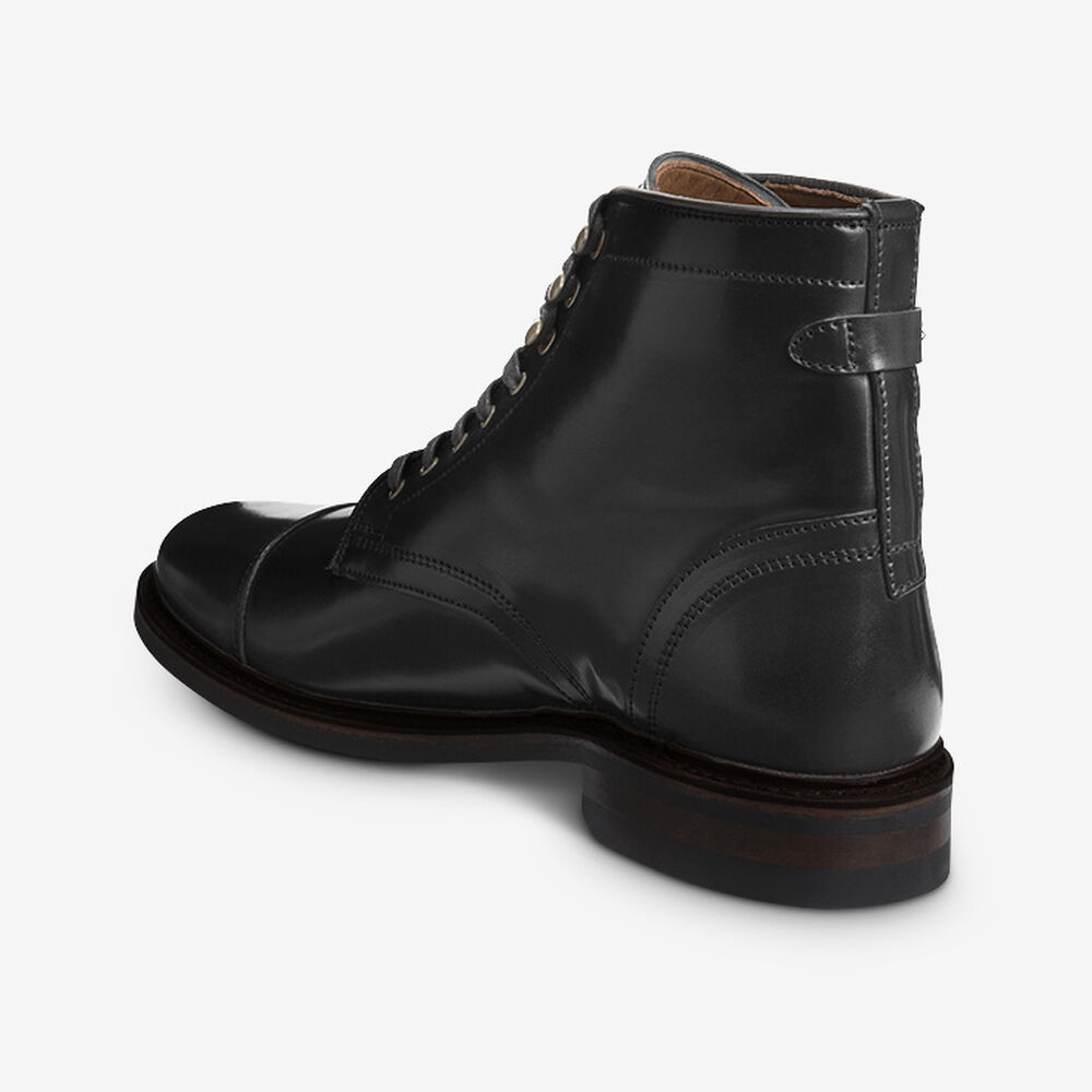 Allen Edmonds Landon Shell Cordovan Kleid Stiefel Herren Schwarz | Deutschland-5412739