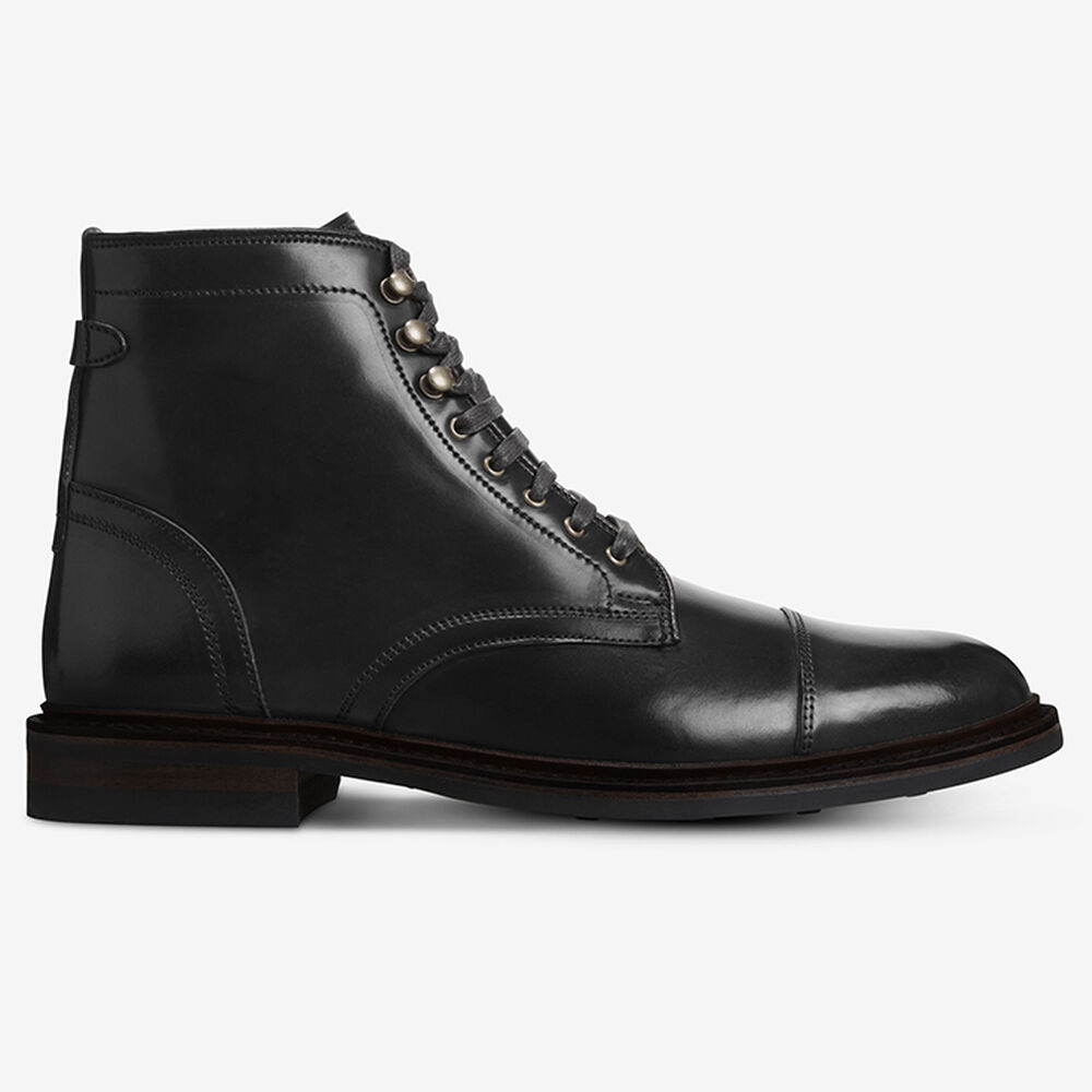 Allen Edmonds Landon Shell Cordovan Kleid Stiefel Herren Schwarz | Deutschland-5412739