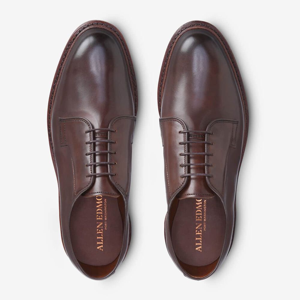 Allen Edmonds Leeds Lederschuhe Herren Braun | Deutschland-8514297