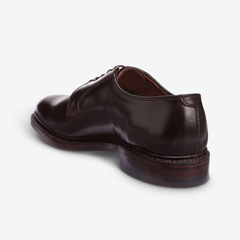 Allen Edmonds Leeds Shell Cordovan Lederschuhe Herren Braun | Deutschland-1962074