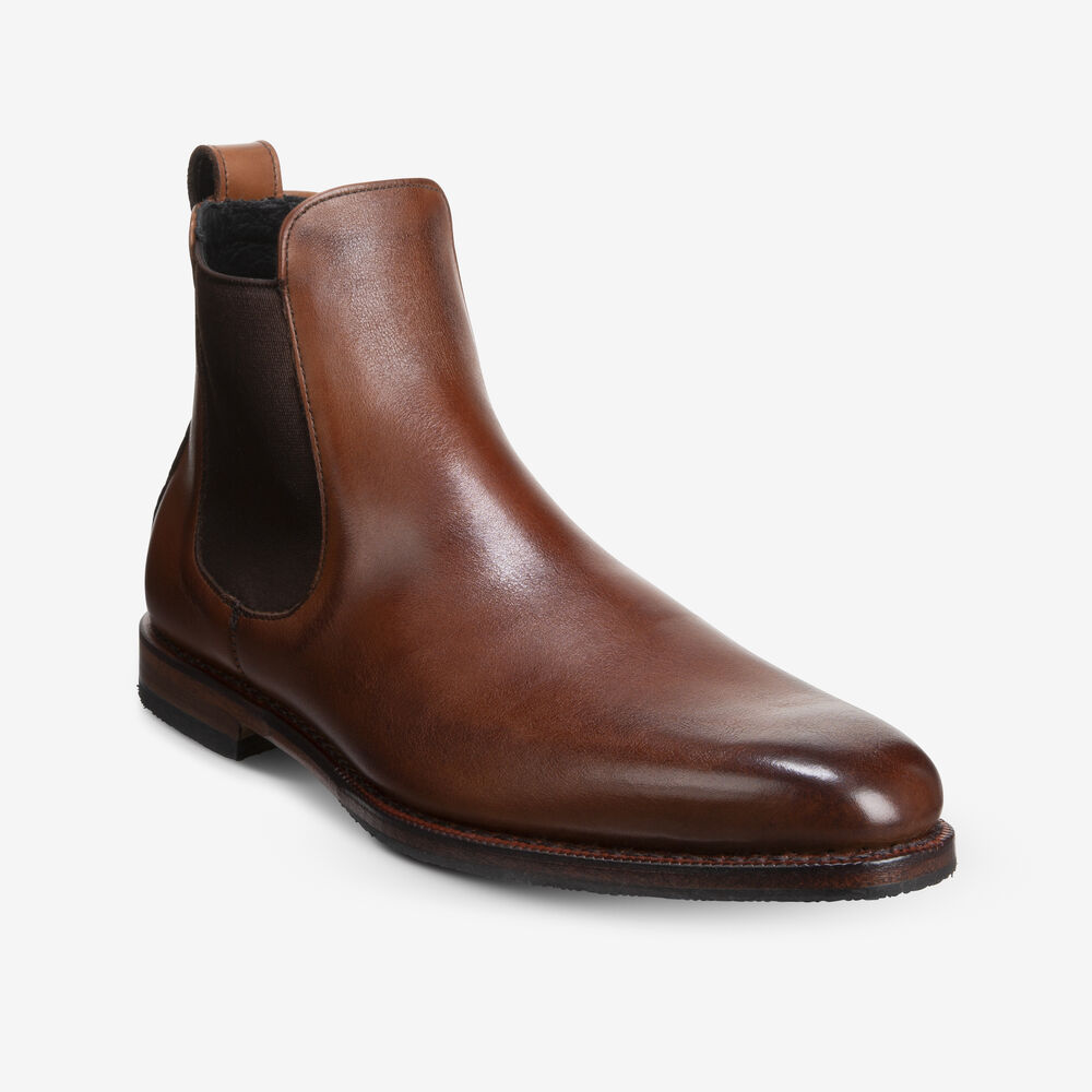 Allen Edmonds Liverpool Chelsea Stiefel Herren Rot | Deutschland-9136872