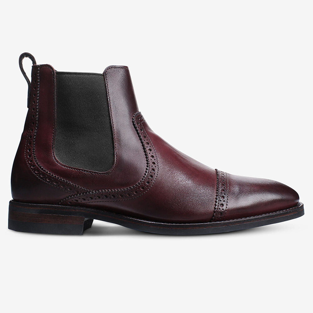 Allen Edmonds Lombard Chelsea Stiefel Herren Fuchsie | Deutschland-5018432