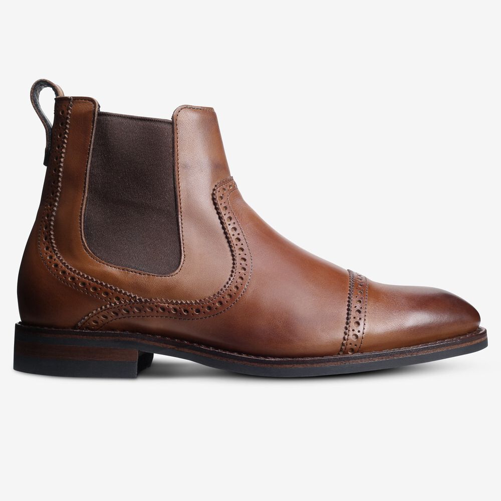 Allen Edmonds Lombard Chelsea Stiefel Herren Braun | Deutschland-9482730