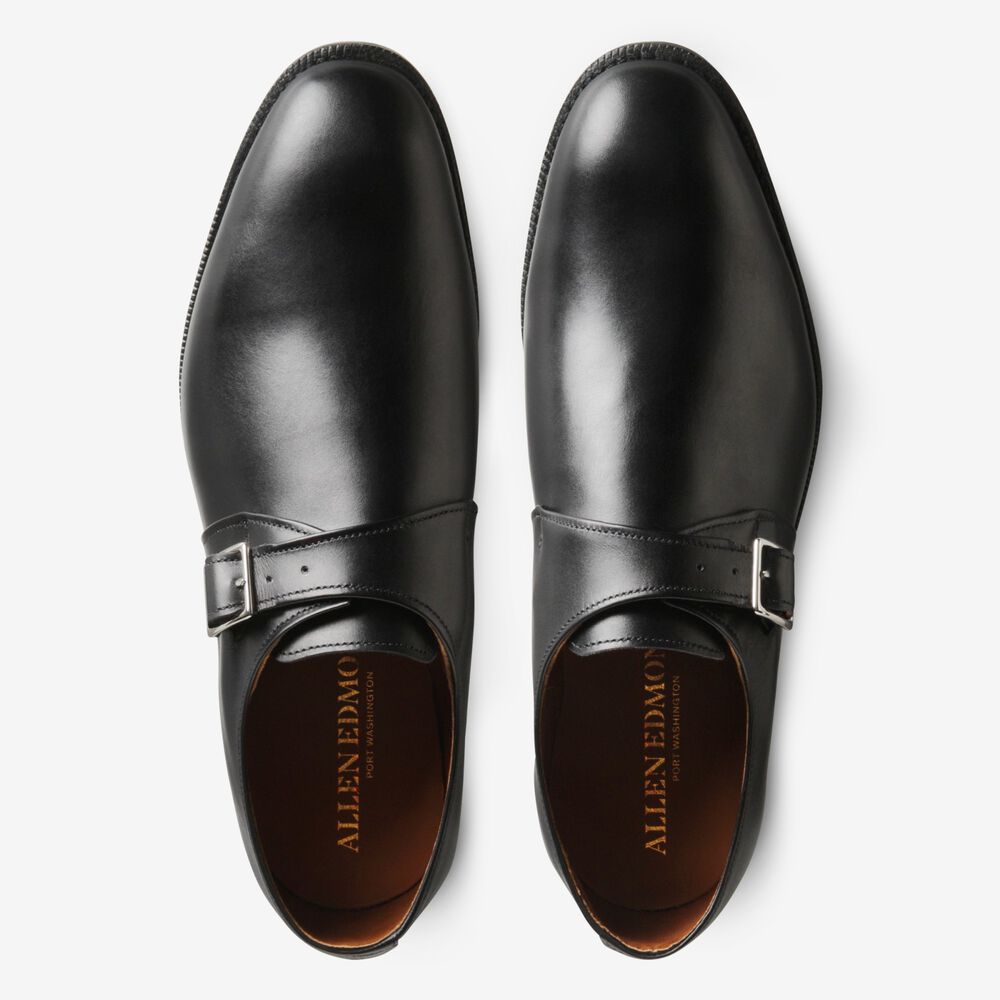 Allen Edmonds Plymouth Lederschuhe Herren Schwarz | Deutschland-1746289