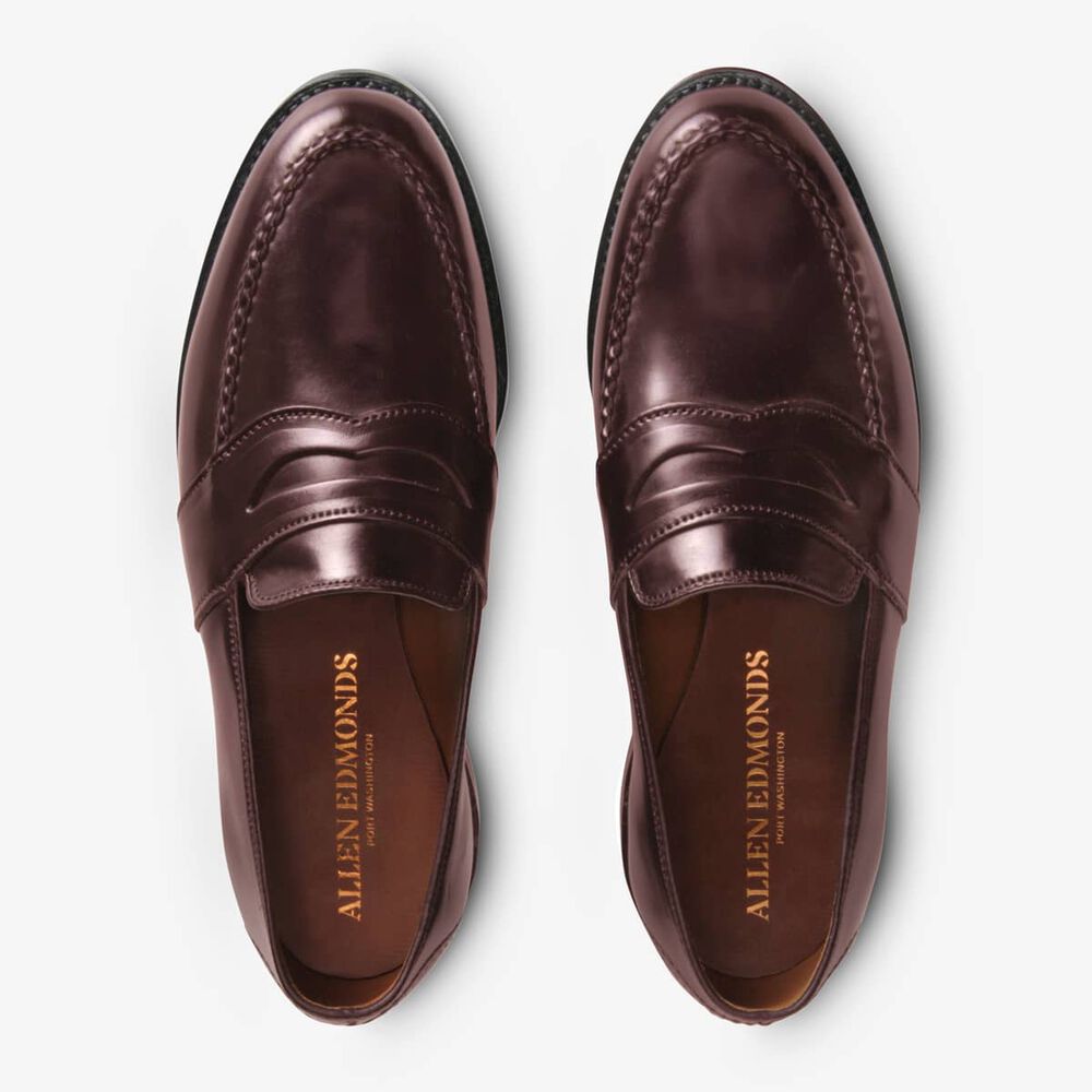 Allen Edmonds Randolph Lederschuhe Herren Bordeaux | Deutschland-6245791