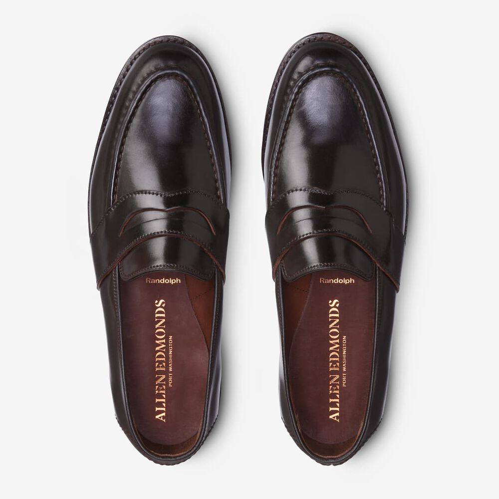 Allen Edmonds Randolph Lederschuhe Herren Braun | Deutschland-7943205