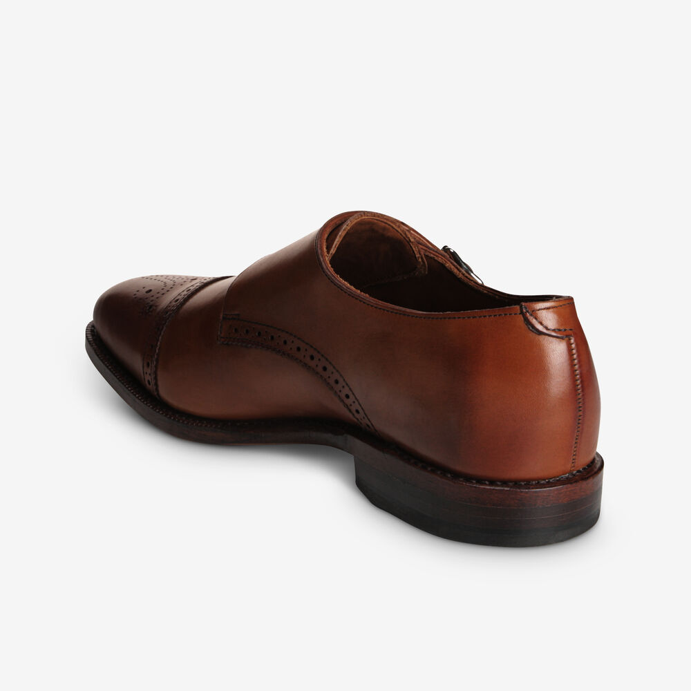 Allen Edmonds St. John's Lederschuhe Herren Dunkelrot | Deutschland-0815263