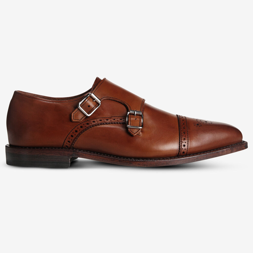 Allen Edmonds St. John's Lederschuhe Herren Dunkelrot | Deutschland-0815263