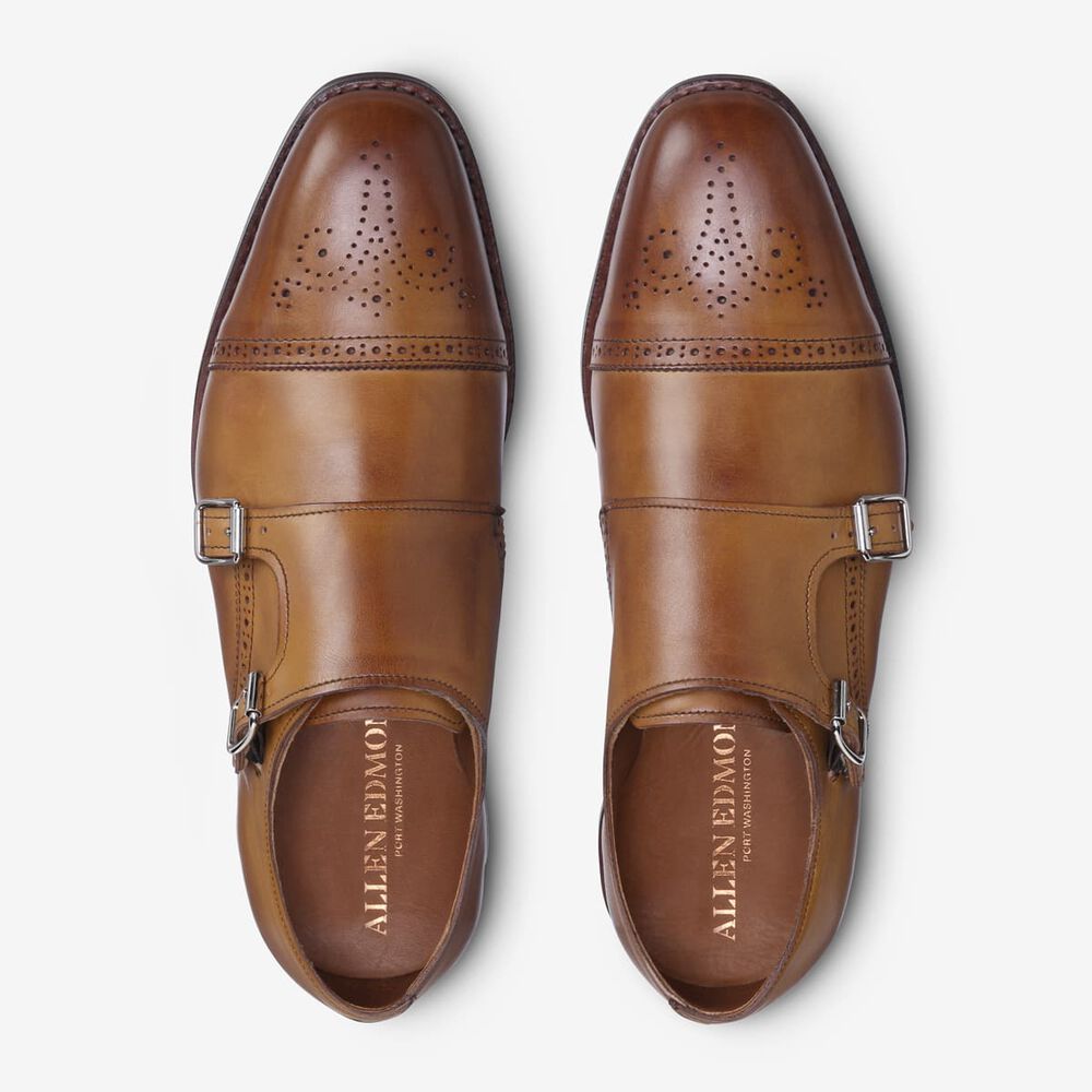 Allen Edmonds St. John's Lederschuhe Herren Braun | Deutschland-3461879