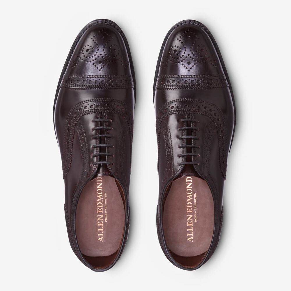 Allen Edmonds Strand Oxford Herren Bordeaux | Deutschland-3049857