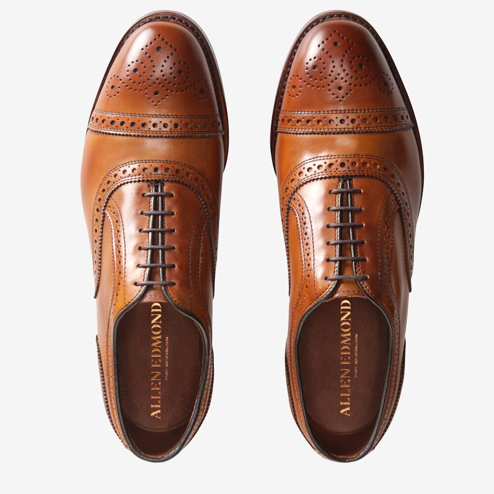 Allen Edmonds Strand Oxford Herren Braun | Deutschland-1039284