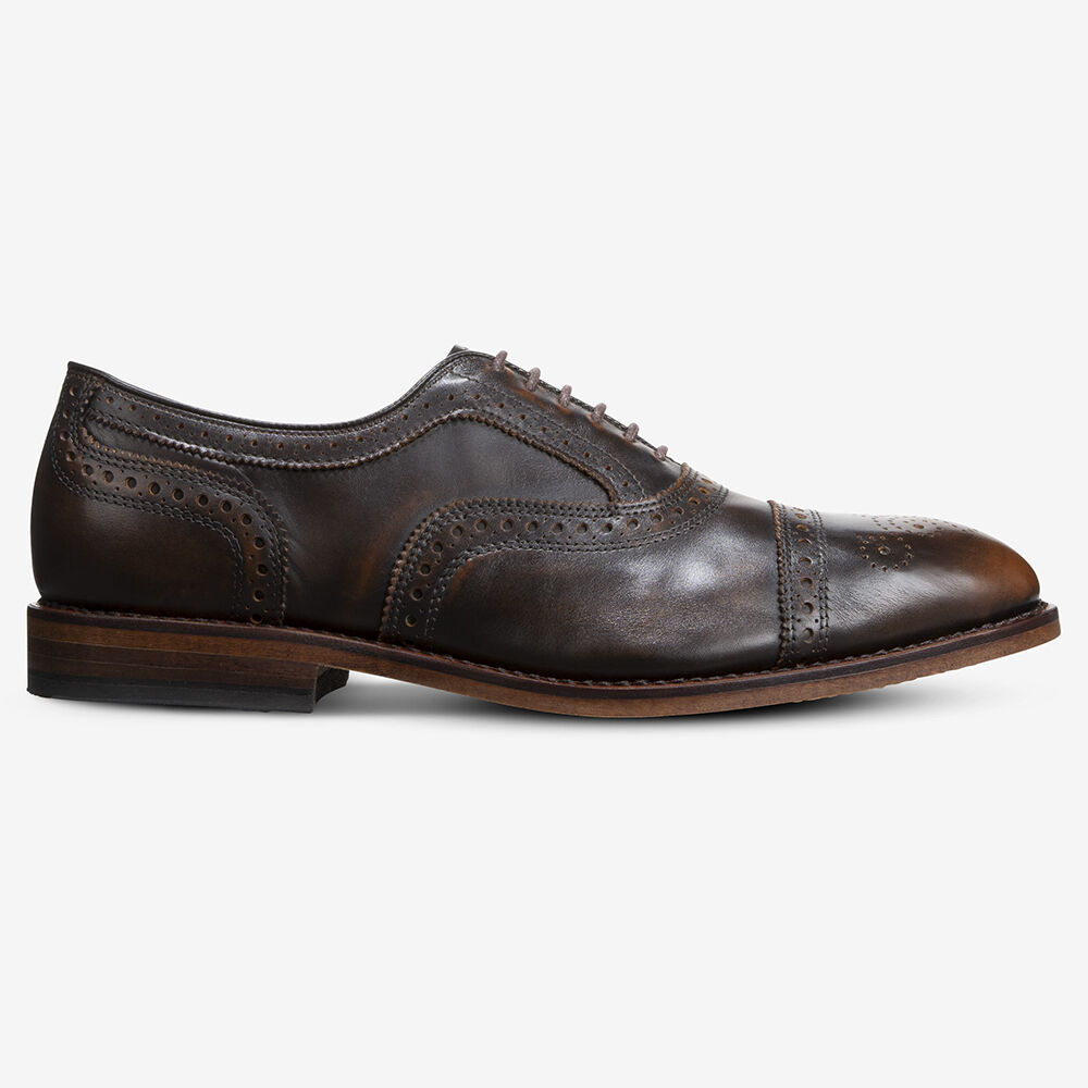 Allen Edmonds Strand Oxford Herren Dunkel | Deutschland-0658394