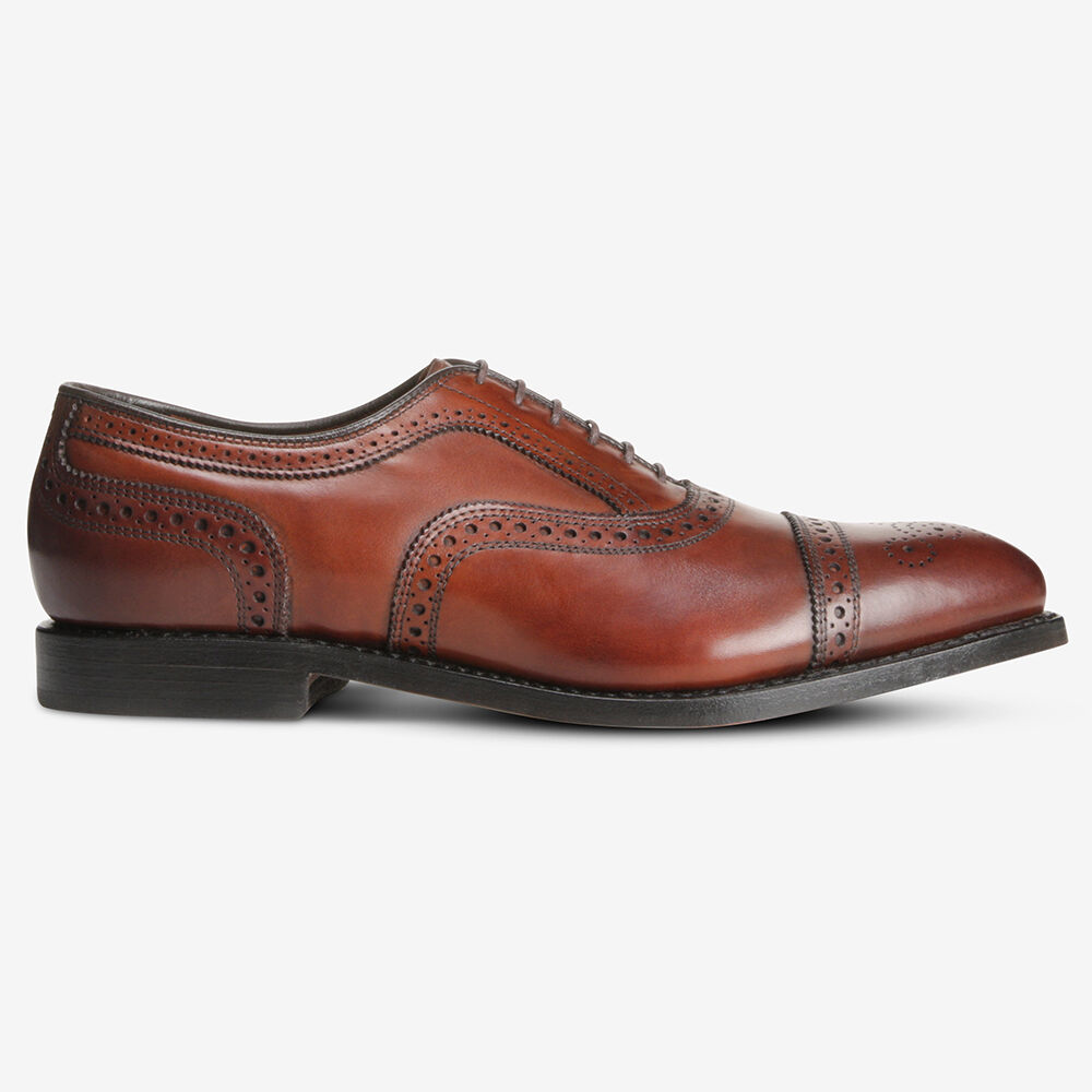 Allen Edmonds Strand Oxford Herren Dunkelrot | Deutschland-4501367