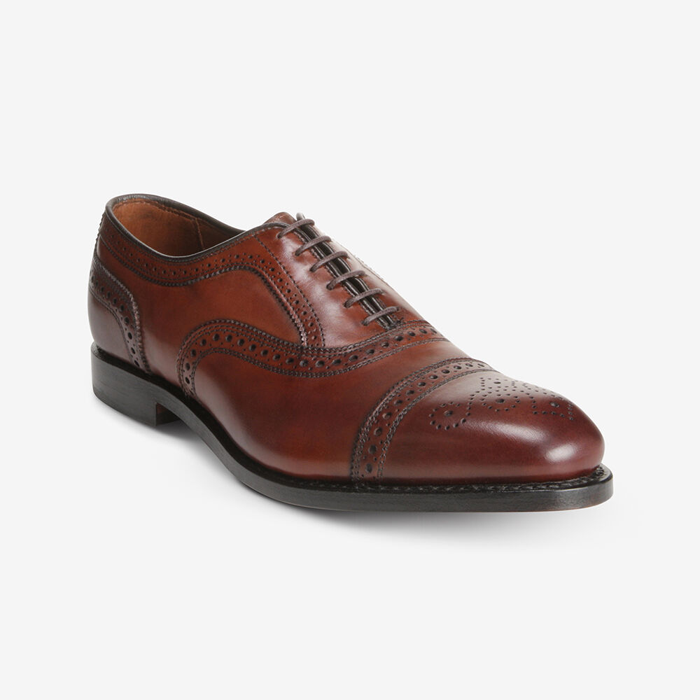 Allen Edmonds Strand Oxford Herren Dunkelrot | Deutschland-4501367