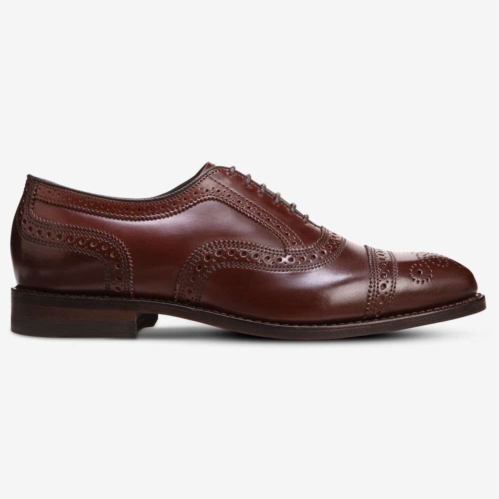 Allen Edmonds Strand Oxford Herren Rot | Deutschland-4816207