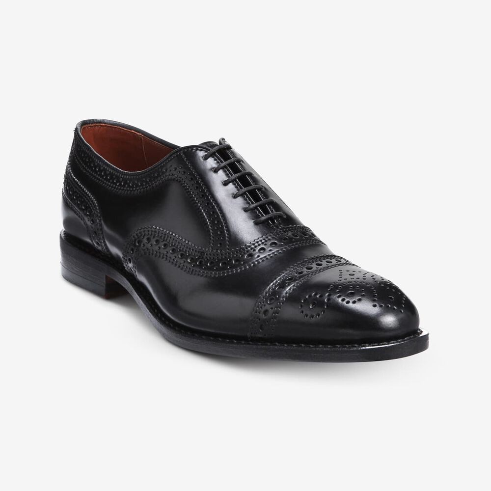 Allen Edmonds Strand Oxford Herren Schwarz | Deutschland-9832576