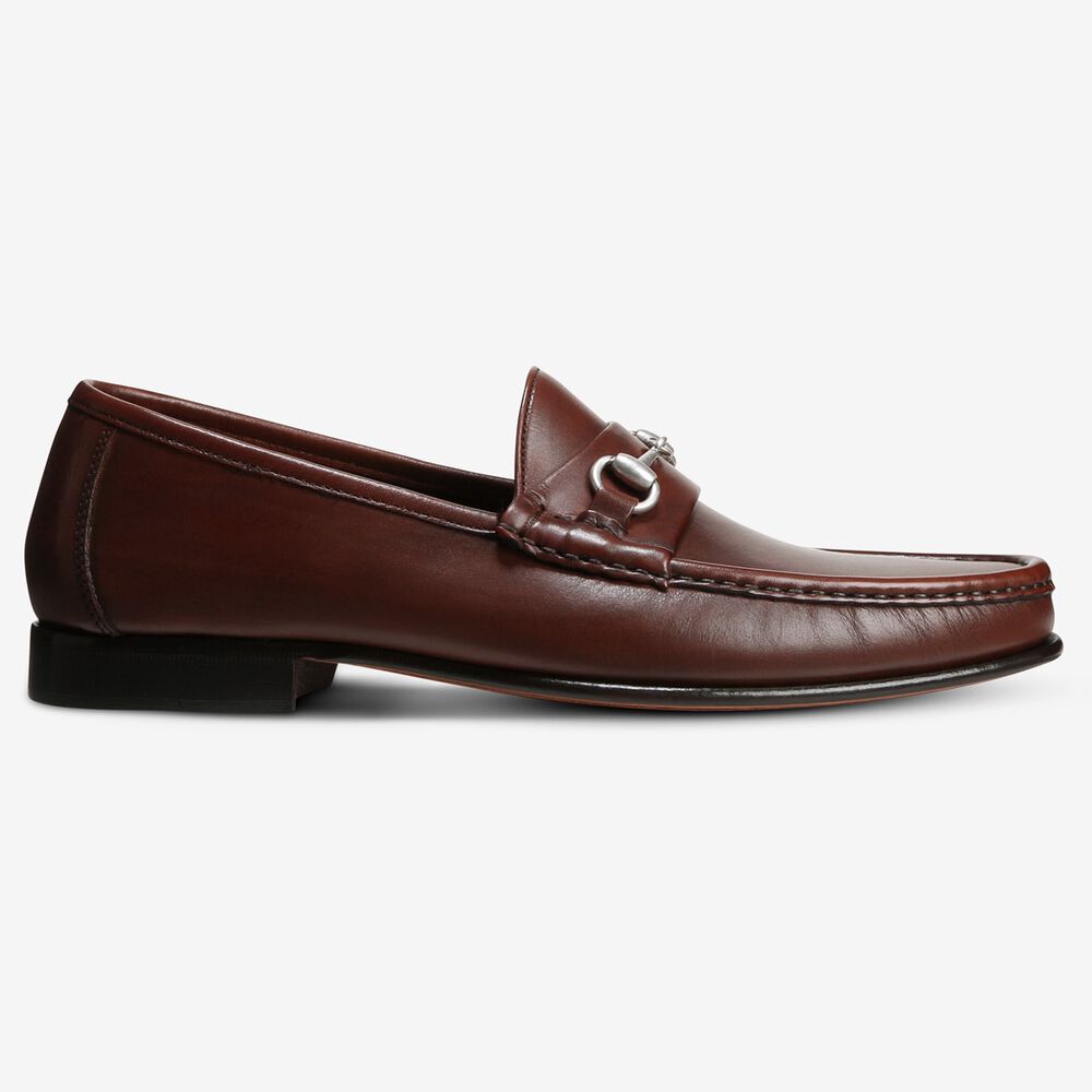 Allen Edmonds Verona II Loafers Herren Rot | Deutschland-0846371